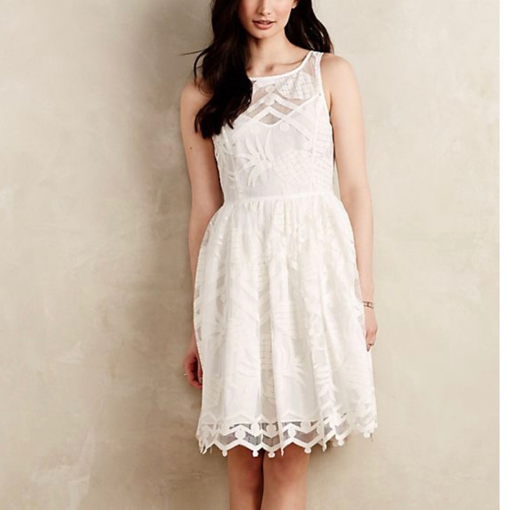 Anthropologie Pina Lace Dress